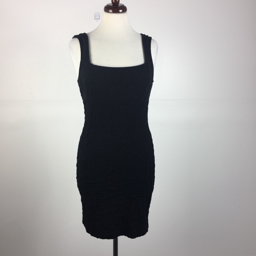Free People Black Sleeveless Bodycon Dress